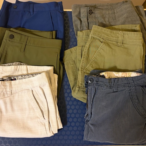Buffalo David Bitton Other - Men's Casual shorts- Olive, Navy, Blue, Gray, Tan